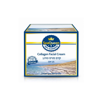 SeaQueen - Dead Sea Minerals Collagen Facial Cream SPF 25