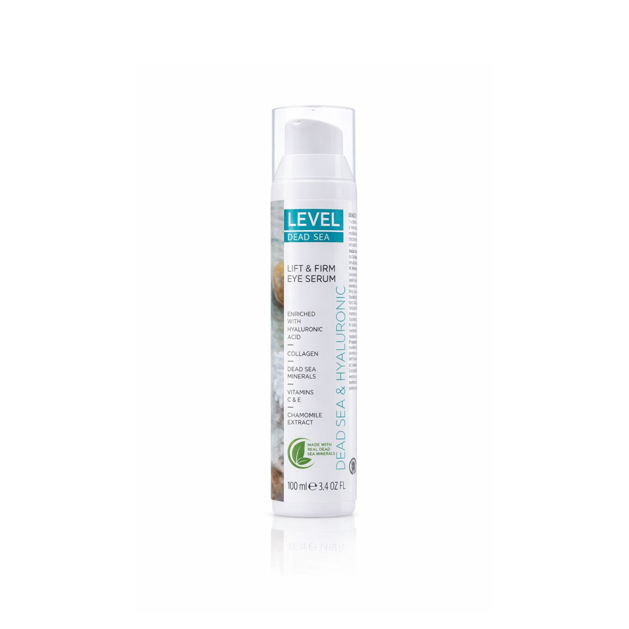 Level - Dead Sea Minerals & Hyaluronic - Lift & Firm Eye Serum 100 ml